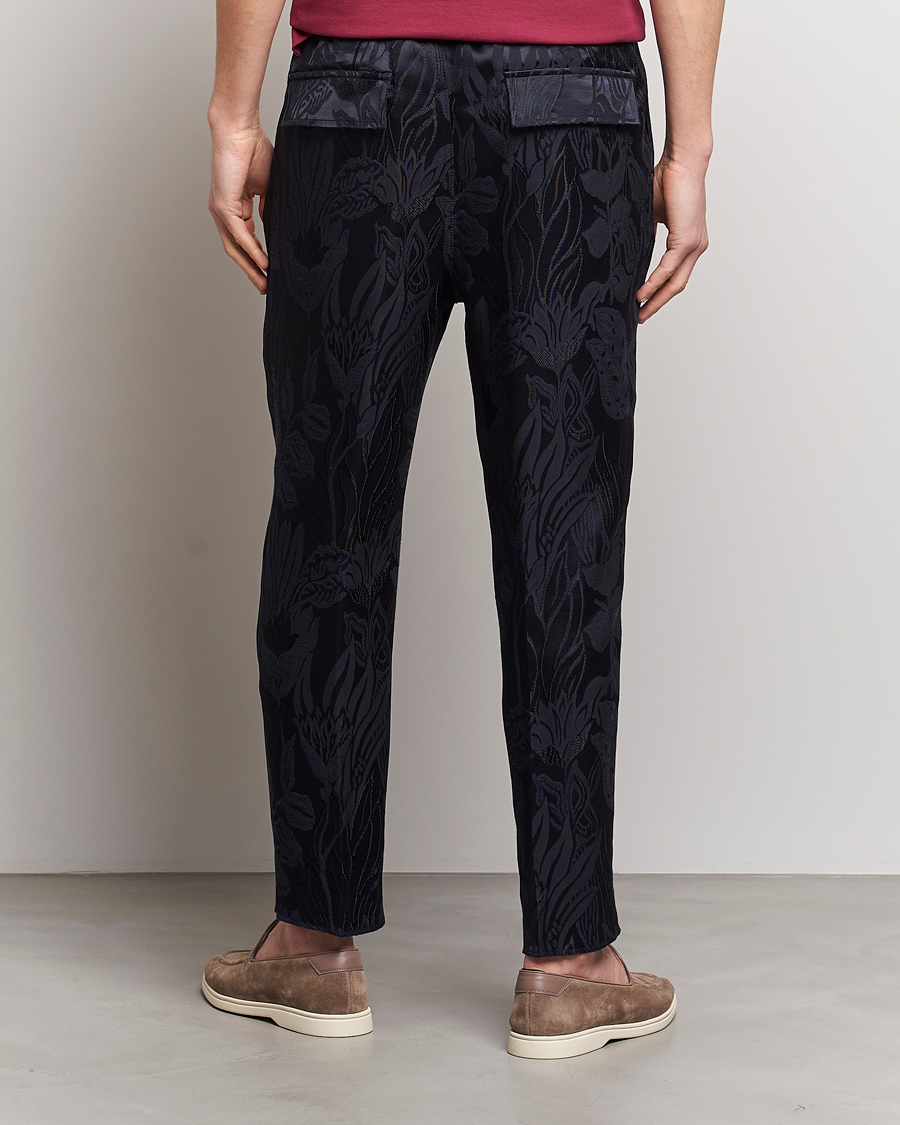 Heren | Broeken | Etro | York Drawstring Trousers Navy