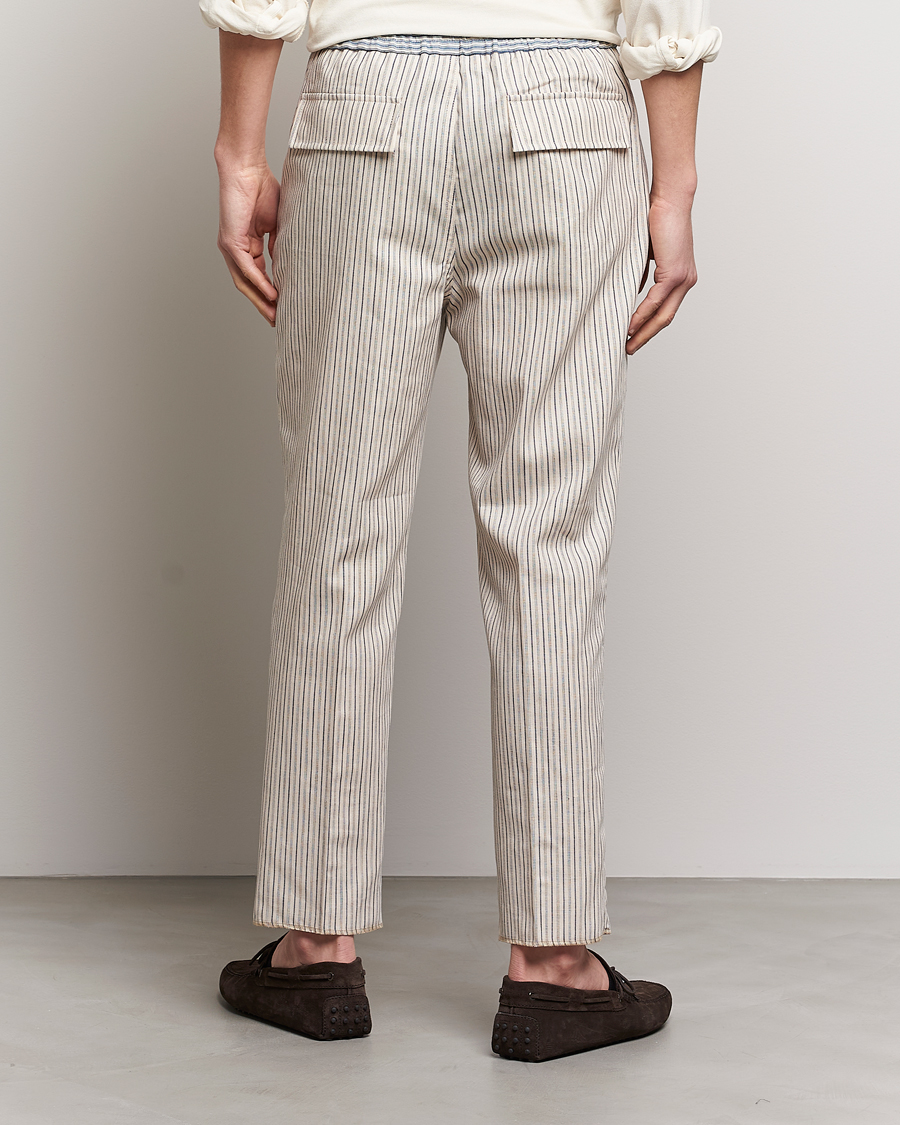 Heren | Broeken | Etro | Hickory Stripe Casual Trousers Off White