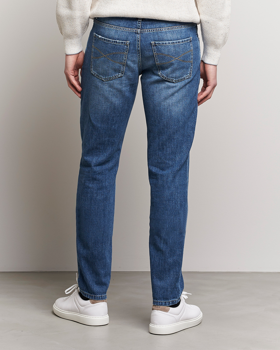 Heren | Jeans | Brunello Cucinelli | Slim Fit Jeans Dark Wash