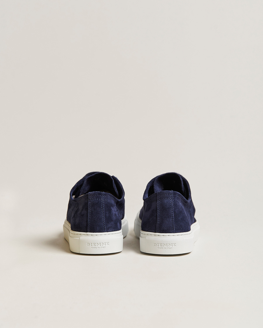 Heren | Diemme Loria Low Sneaker Navy Suede | Diemme | Loria Low Sneaker Navy Suede
