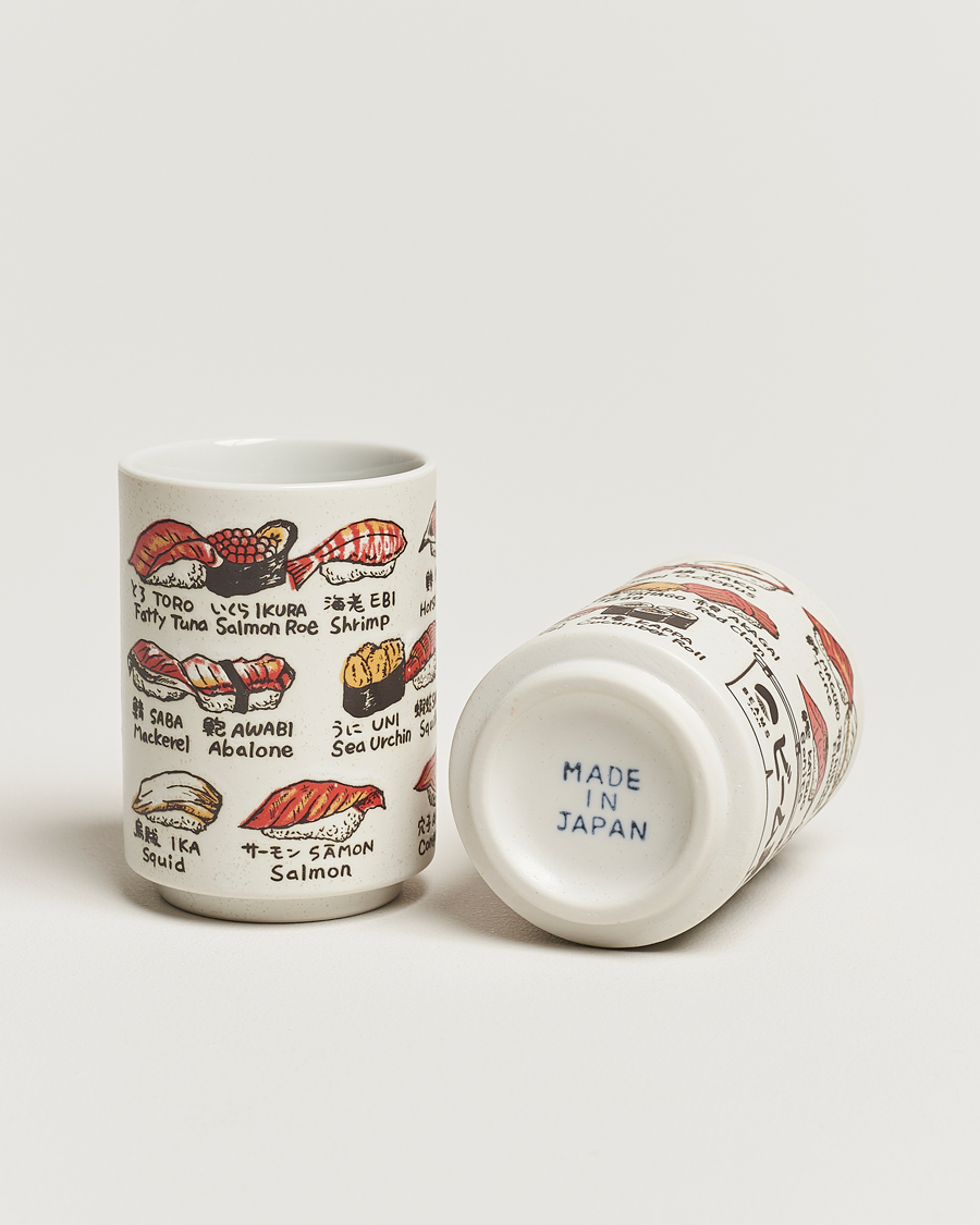 Heren | Beams Japan Ceramic Sushi Cup Set White | Beams Japan | Ceramic Sushi Cup Set White