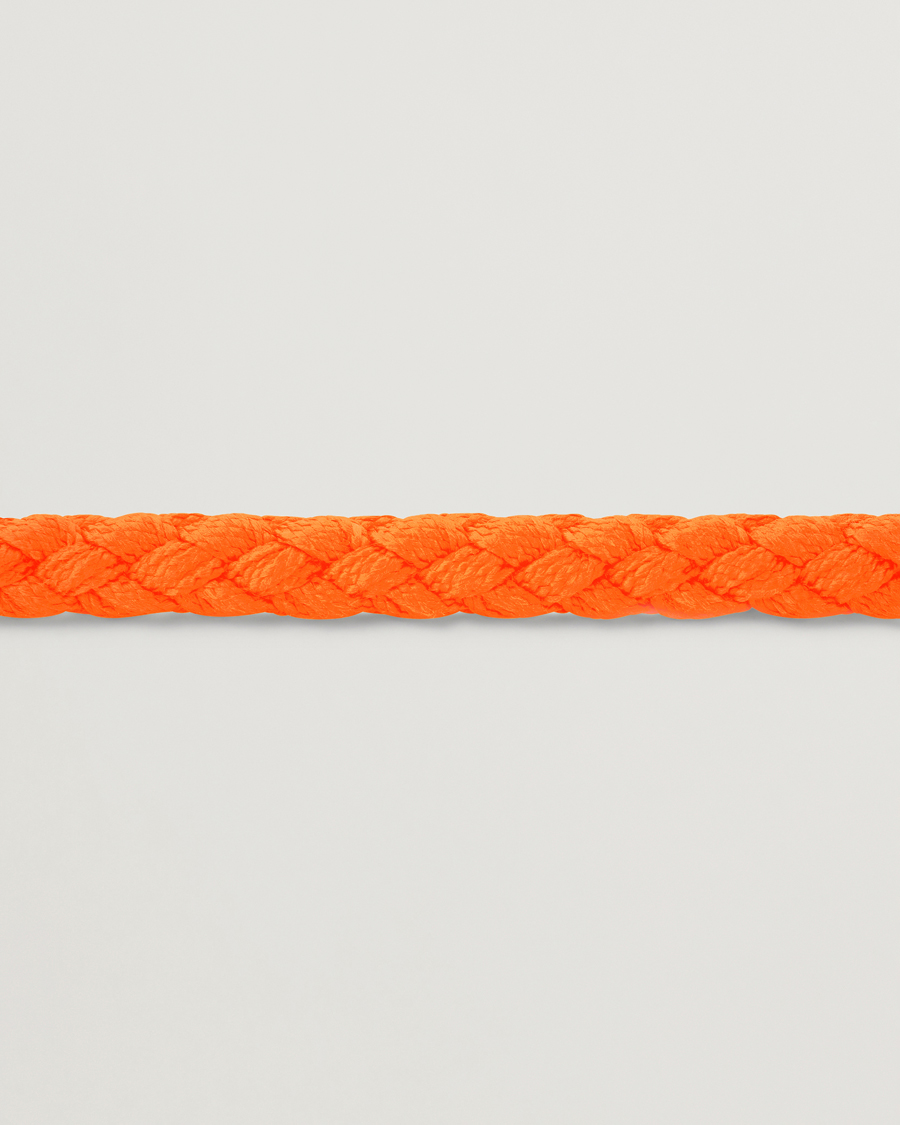 Heren | LE GRAMME X Orlebar Brown Nato Bracelet Orange/Sterling Silver | LE GRAMME | X Orlebar Brown Nato Bracelet Orange/Sterling Silver