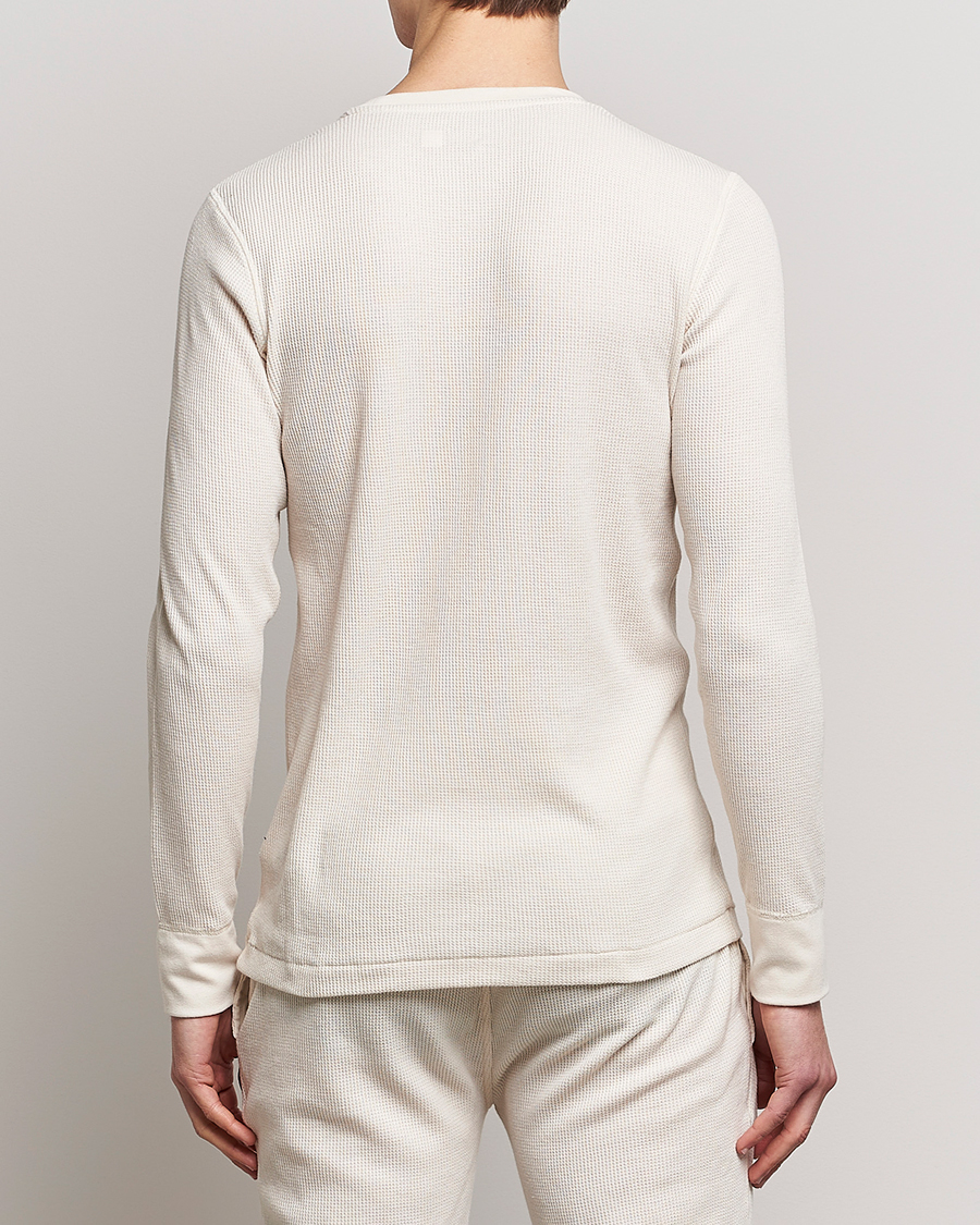 Heren | T-shirts | Polo Ralph Lauren | Waffle Long Sleeve Crew Neck Guide Cream
