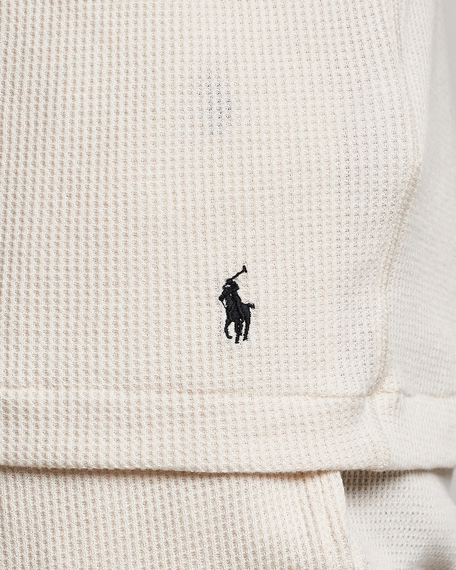 Heren | T-shirts | Polo Ralph Lauren | Waffle Long Sleeve Crew Neck Guide Cream