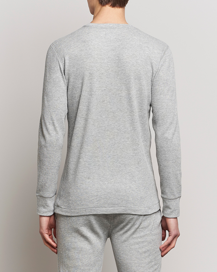Heren | T-shirts | Polo Ralph Lauren | Waffle Long Sleeve Crew Neck Andover Heather
