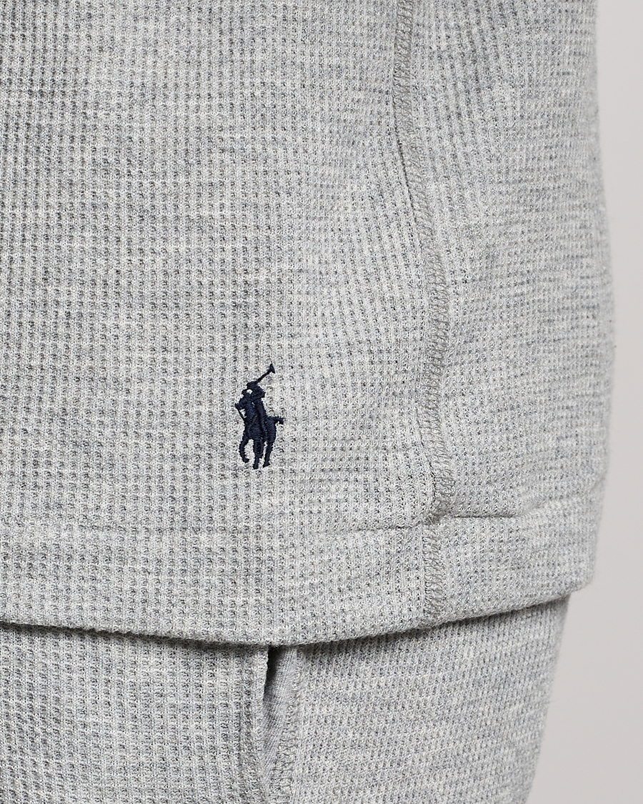 Heren | T-shirts | Polo Ralph Lauren | Waffle Long Sleeve Crew Neck Andover Heather