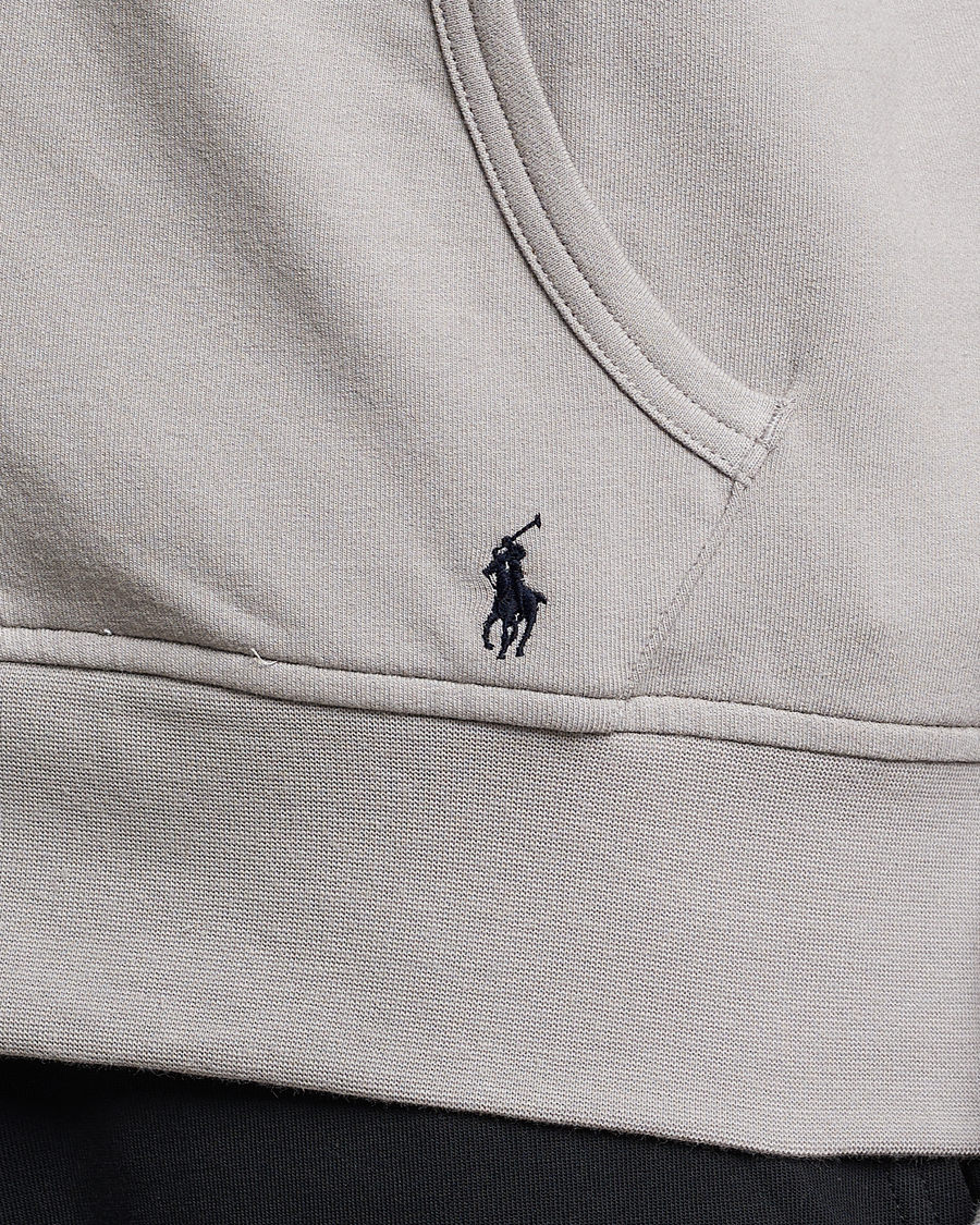 Heren | Truien | Polo Ralph Lauren | Cotton Jersey Long Sleeve Hoodie Grey Frog