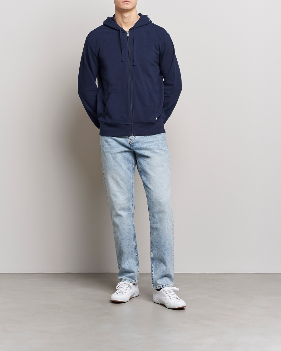 Heren | Truien | Polo Ralph Lauren | Cotton Jersey Long Sleeve Hoodie Cruise Navy