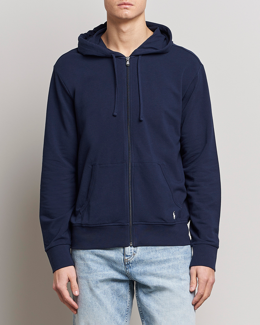 Heren | Hoodies | Polo Ralph Lauren | Cotton Jersey Long Sleeve Hoodie Cruise Navy