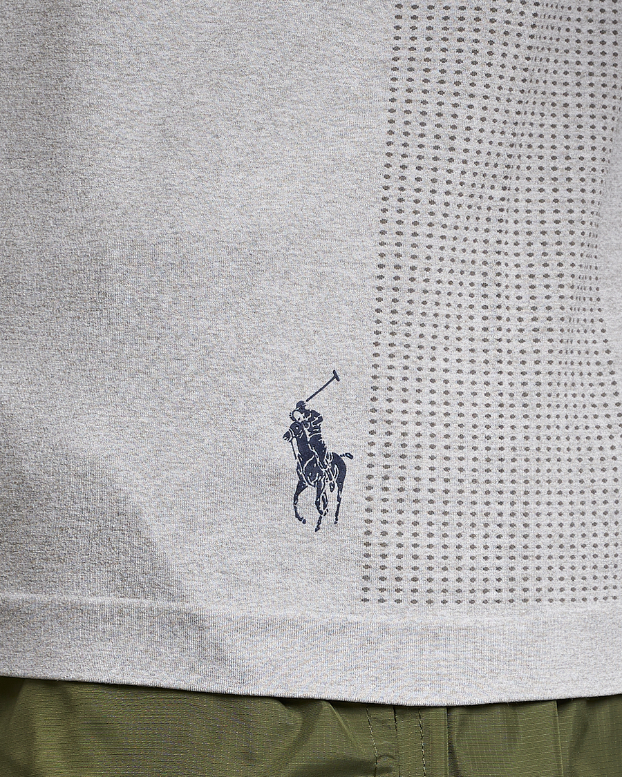 Heren | T-shirts | Polo Ralph Lauren | Active Crew Neck Tee Light Sport Heather