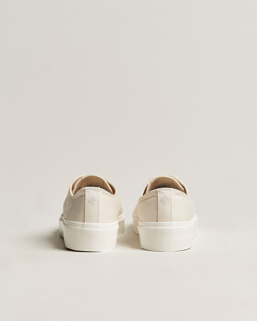 Heren | GANT Prepbro Canvas Sneaker Off White | GANT | Prepbro Canvas Sneaker Off White