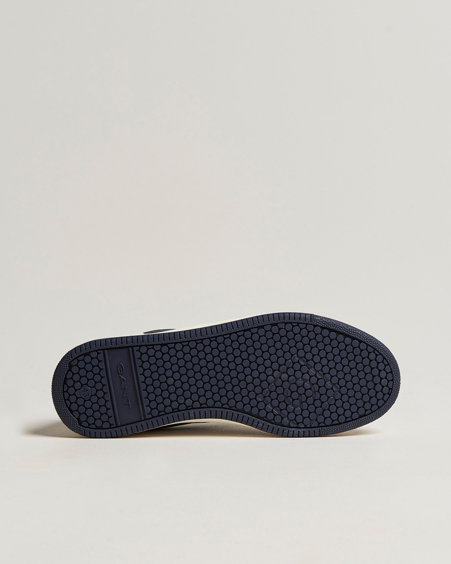Heren | GANT Goodpal Sneaker White/Marine/Sand Suede | GANT | Goodpal Sneaker White/Marine/Sand Suede