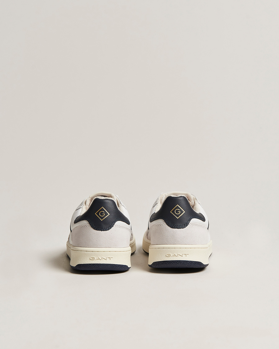 Heren | GANT Goodpal Sneaker White/Marine/Sand Suede | GANT | Goodpal Sneaker White/Marine/Sand Suede