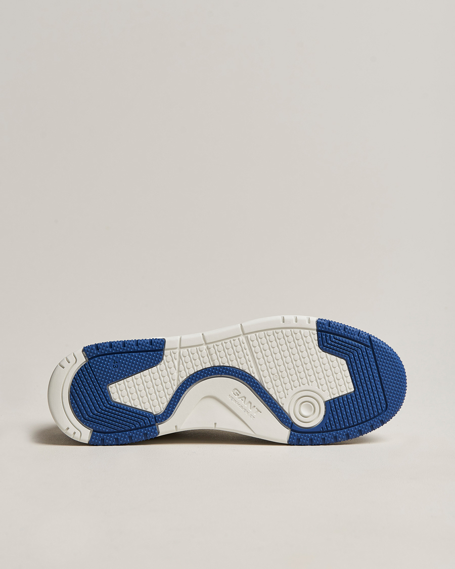 Heren | GANT Brookpal Sneaker White/Blue | GANT | Brookpal Sneaker White/Blue