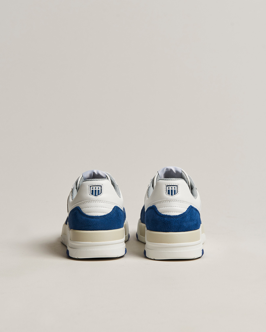 Heren | GANT Brookpal Sneaker White/Blue | GANT | Brookpal Sneaker White/Blue