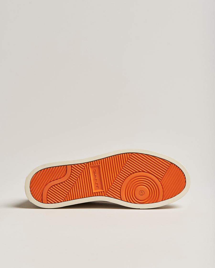 Heren | GANT Mc Julien Leather Sneaker Light Beige/Cognac | GANT | Mc Julien Leather Sneaker Light Beige/Cognac