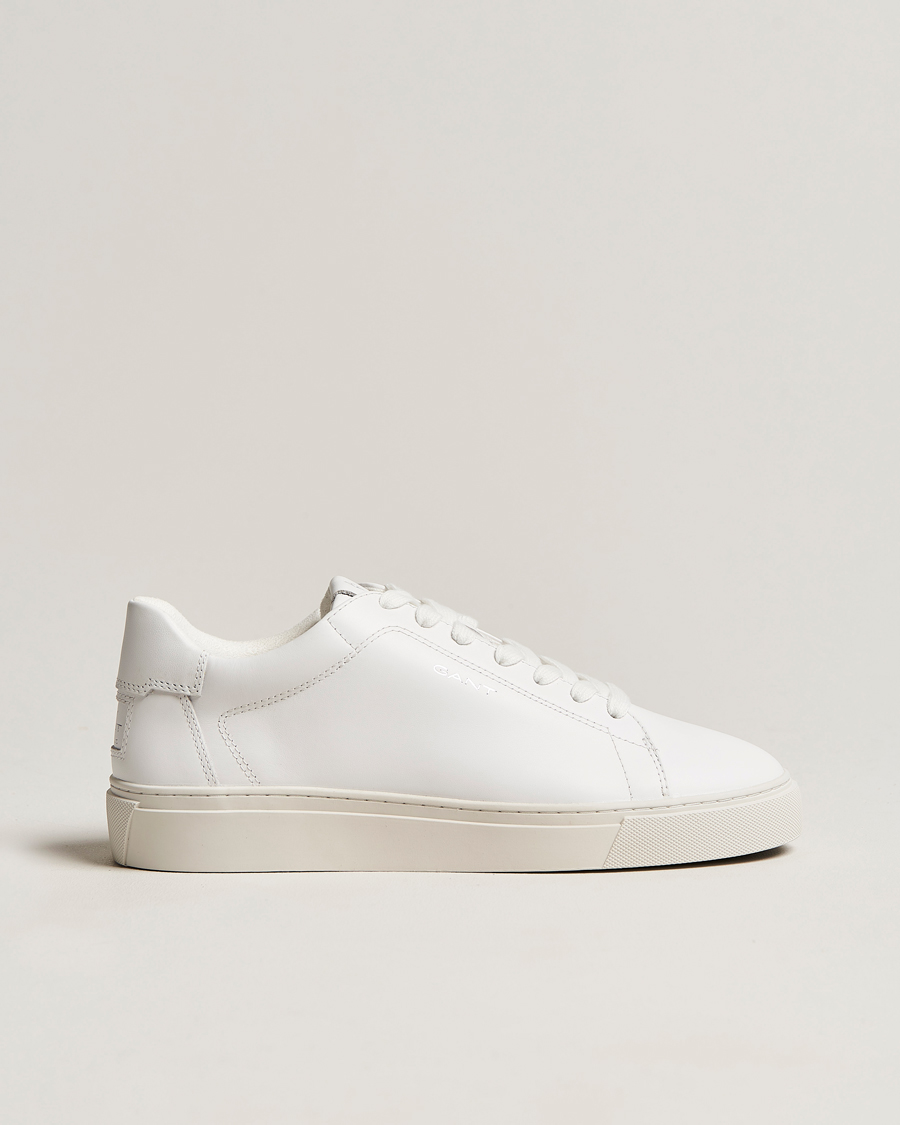 Heren | GANT Mc Julien Leather Sneaker White | GANT | Mc Julien Leather Sneaker White