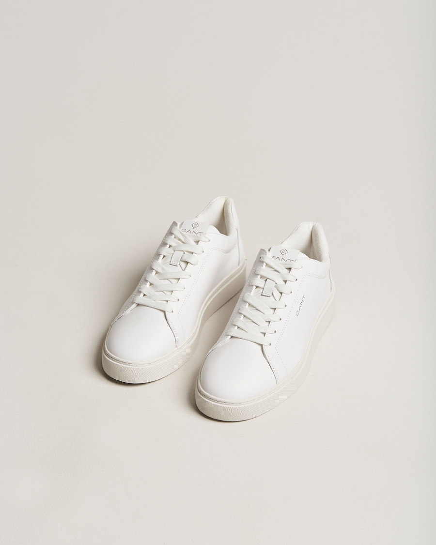 Heren | GANT Mc Julien Leather Sneaker White | GANT | Mc Julien Leather Sneaker White