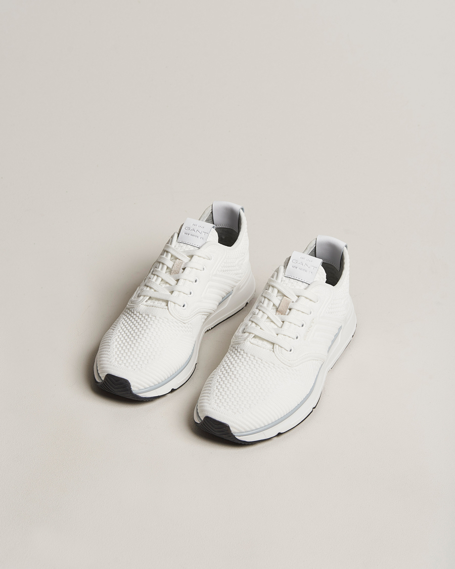 Heren | GANT Beeker Mesh Sneaker Off White | GANT | Beeker Mesh Sneaker Off White
