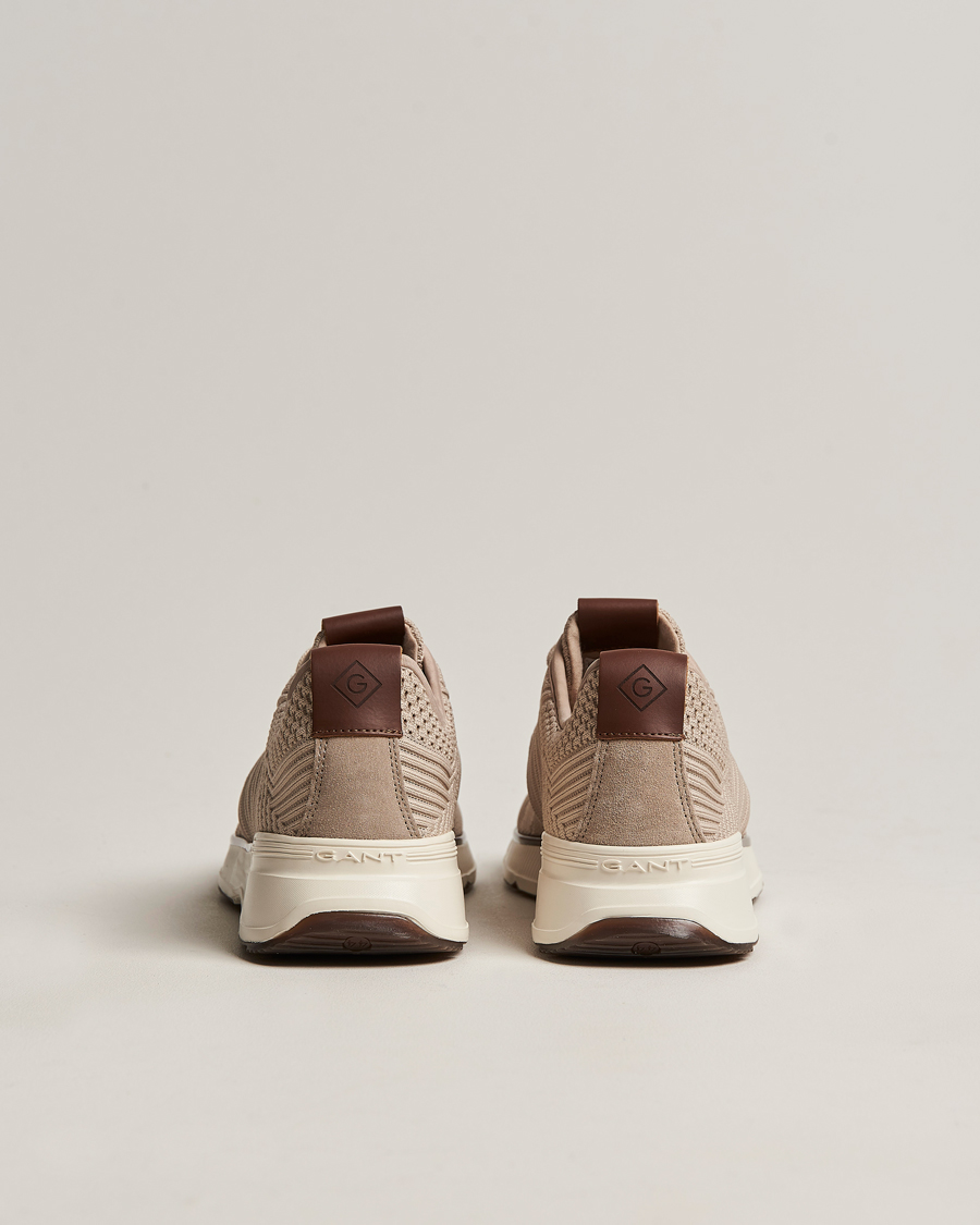 Heren | GANT Beeker Mesh Sneaker Taupe | GANT | Beeker Mesh Sneaker Taupe
