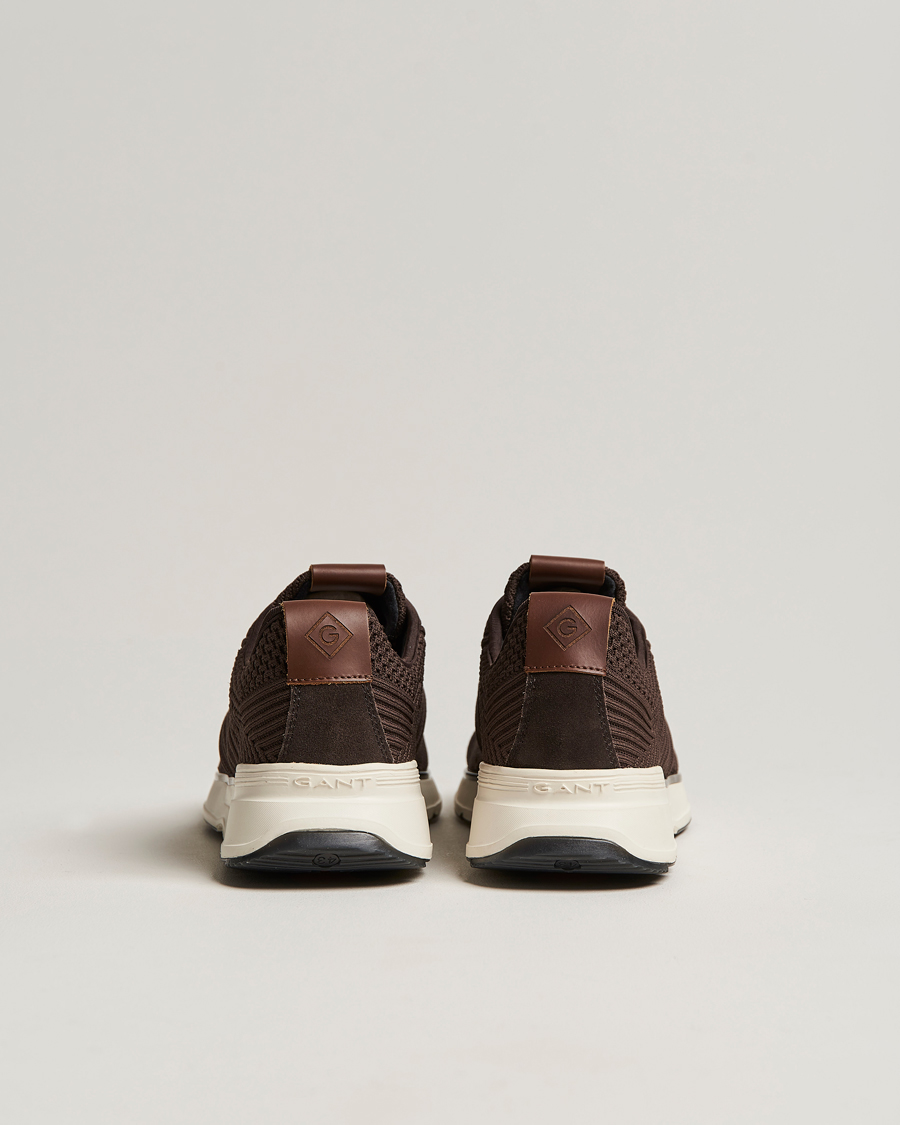 Heren | GANT Beeker Mesh Sneaker Dark Brown | GANT | Beeker Mesh Sneaker Dark Brown
