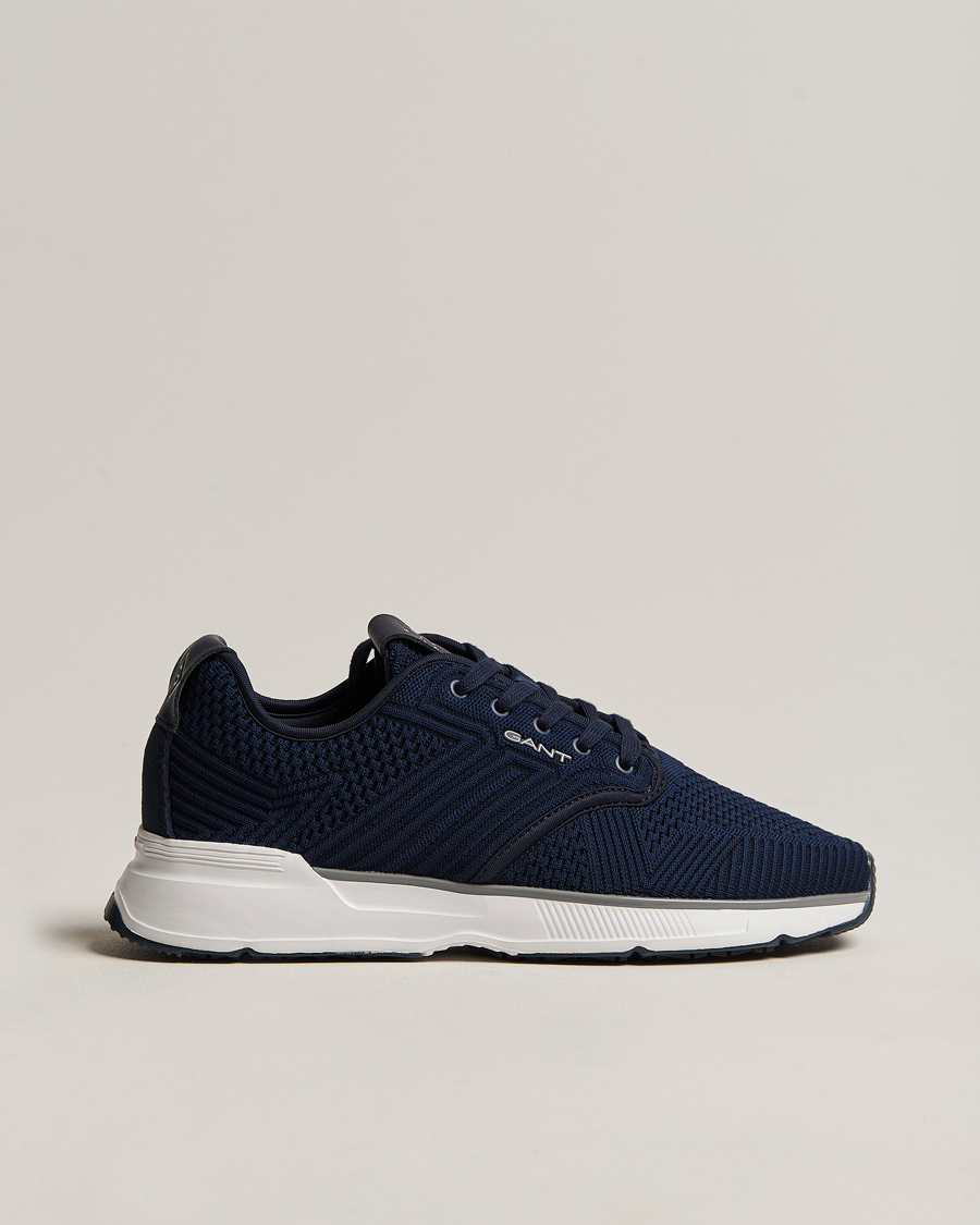 Heren | GANT Beeker Mesh Sneaker Marine | GANT | Beeker Mesh Sneaker Marine