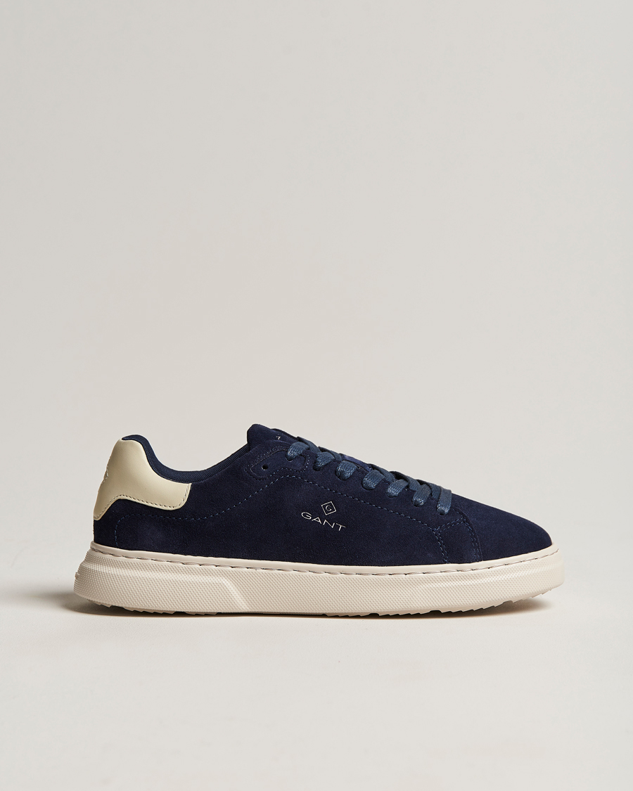 Heren | GANT Joree Lightweight Suede Sneaker Marine | GANT | Joree Lightweight Suede Sneaker Marine