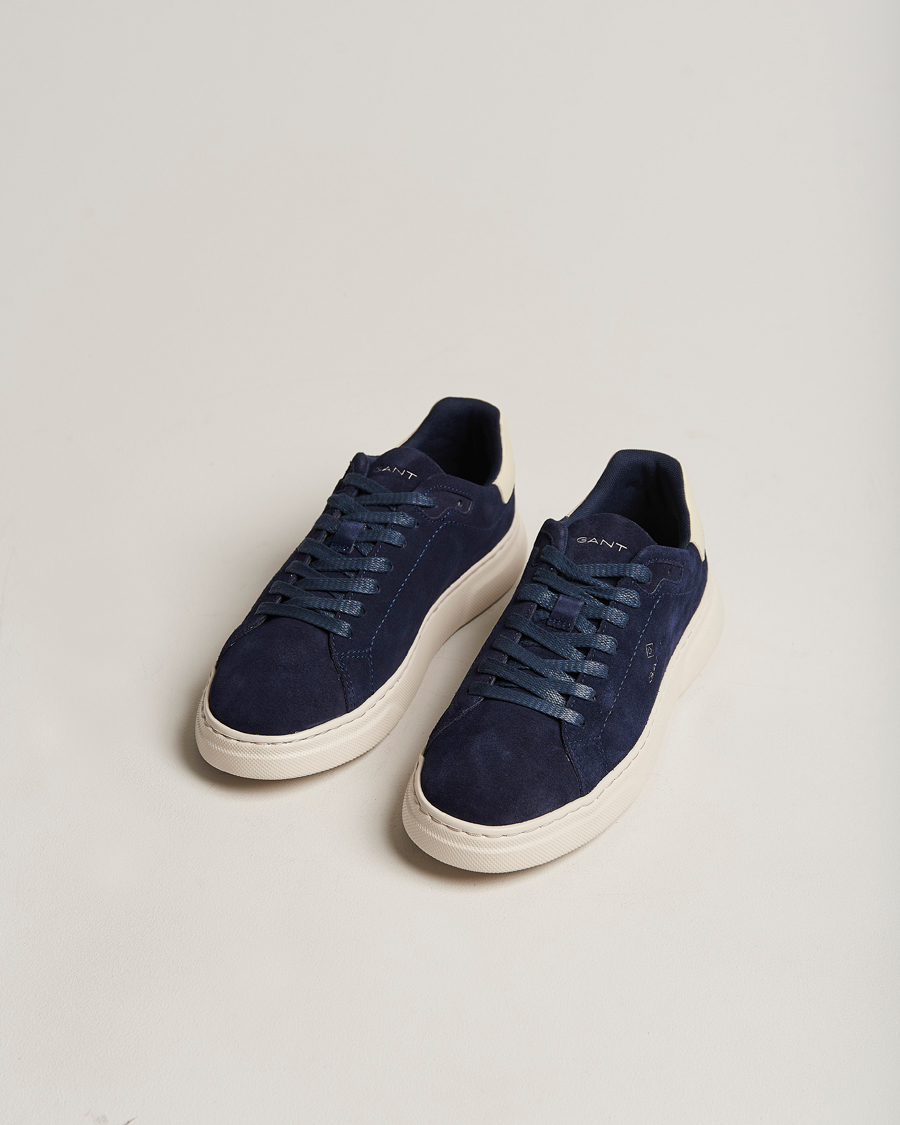 Heren | GANT Joree Lightweight Suede Sneaker Marine | GANT | Joree Lightweight Suede Sneaker Marine