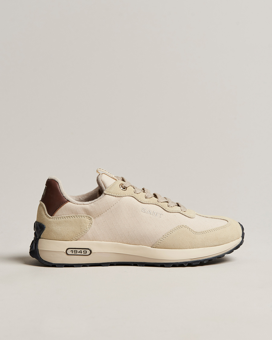 Heren | GANT Ketoon Sneaker Beige/Earth | GANT | Ketoon Sneaker Beige/Earth
