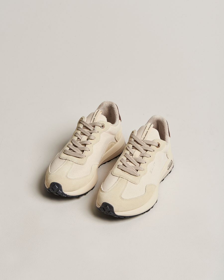 Heren | GANT Ketoon Sneaker Beige/Earth | GANT | Ketoon Sneaker Beige/Earth