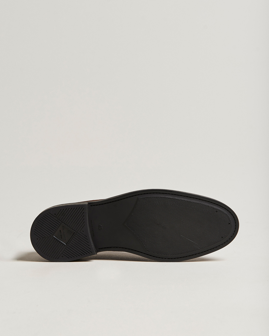 Heren | GANT St Akron Suede Derby Dark Brown | GANT | St Akron Suede Derby Dark Brown