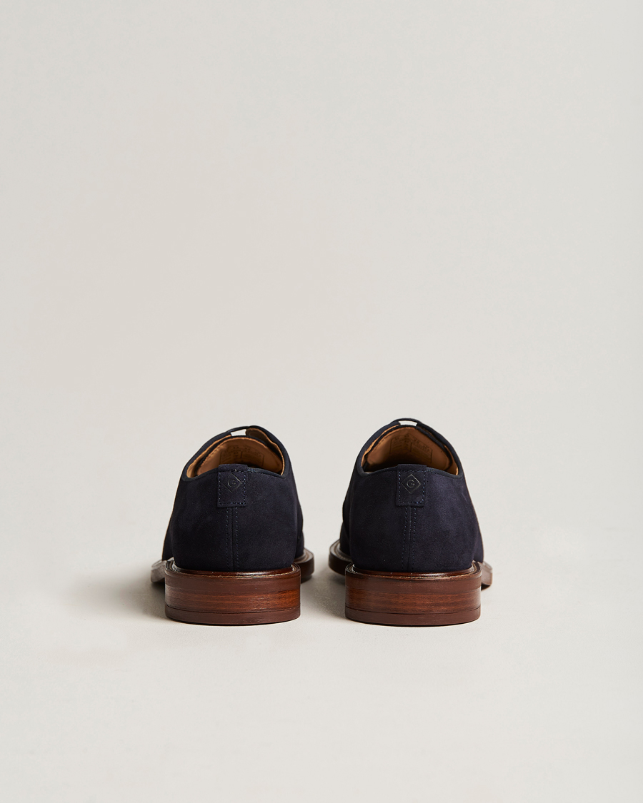 Heren | GANT St Akron Suede Derby Marine | GANT | St Akron Suede Derby Marine