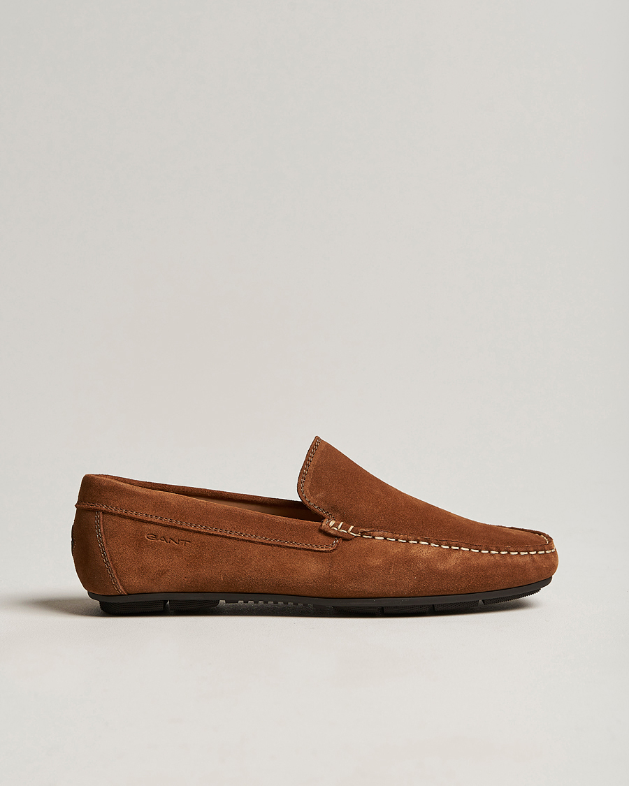 Heren | GANT Mc Bay Suede Car Shoe Cognac | GANT | Mc Bay Suede Car Shoe Cognac