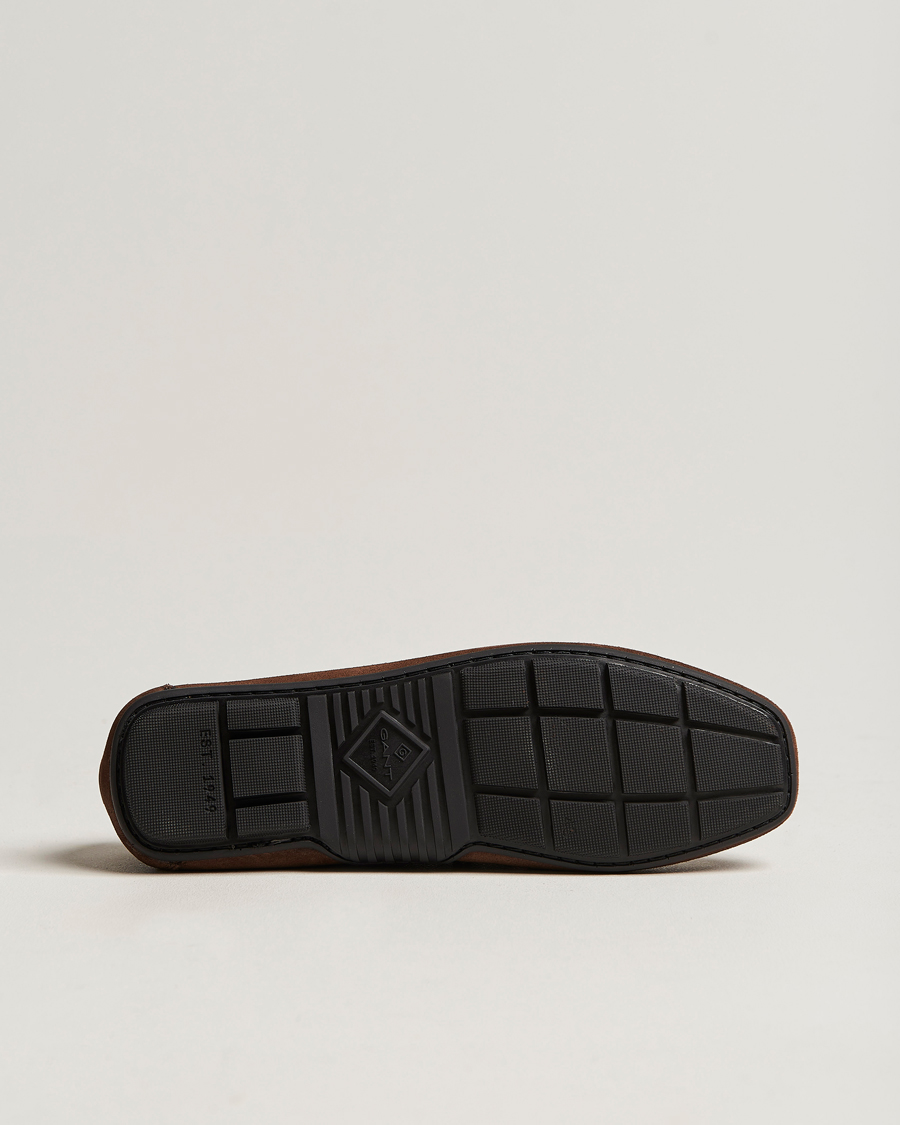 Heren | GANT Mc Bay Suede Car Shoe Dark Brown | GANT | Mc Bay Suede Car Shoe Dark Brown