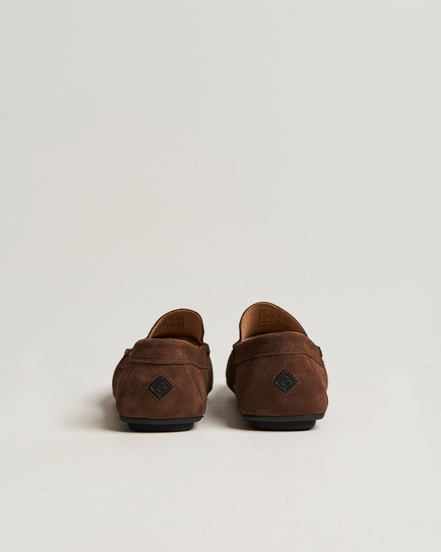 Heren | GANT Mc Bay Suede Car Shoe Dark Brown | GANT | Mc Bay Suede Car Shoe Dark Brown