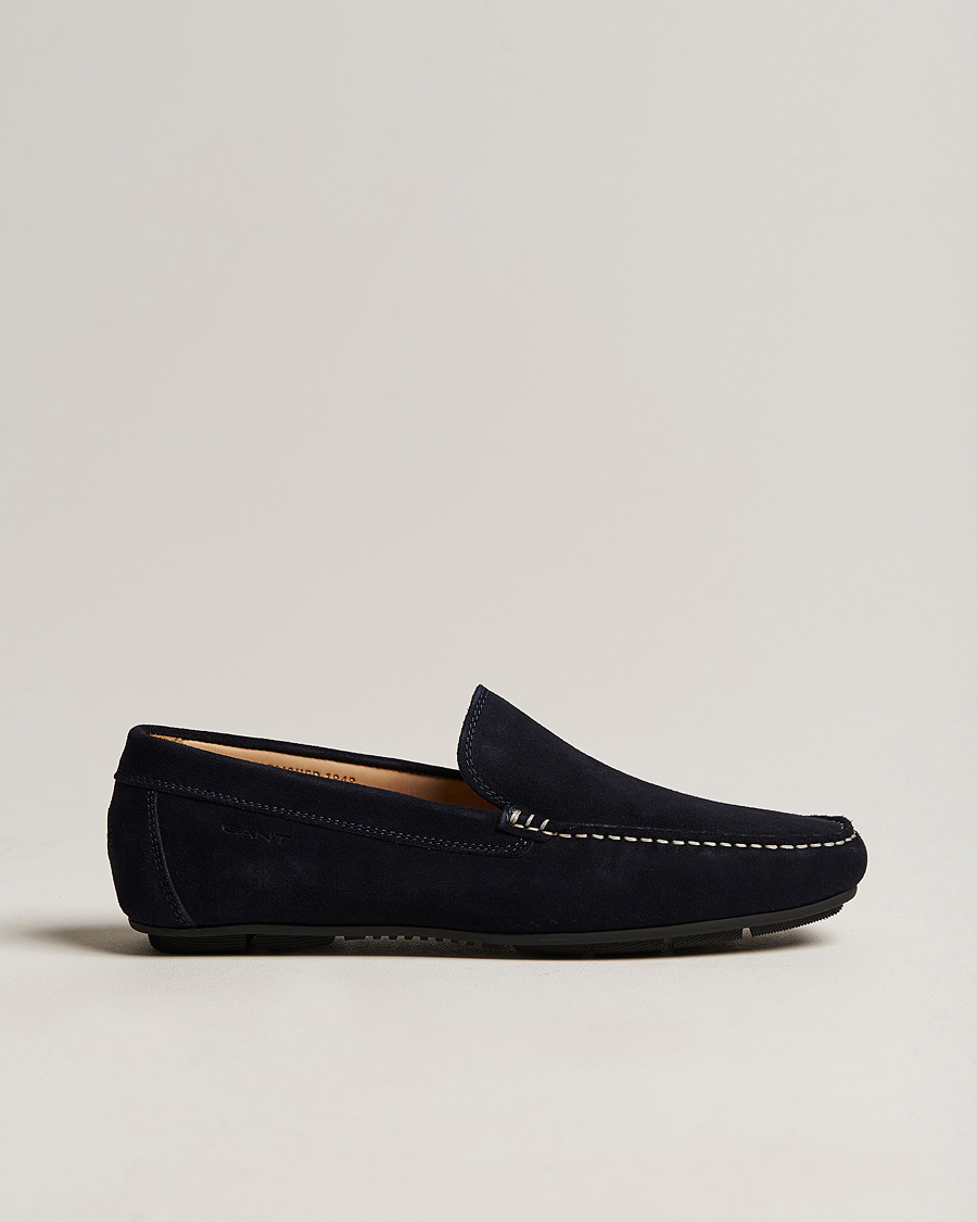 Heren | GANT Mc Bay Suede Car Shoe Marine | GANT | Mc Bay Suede Car Shoe Marine