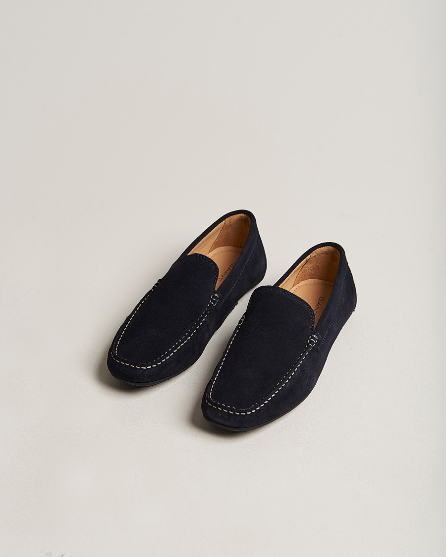 Heren | GANT Mc Bay Suede Car Shoe Marine | GANT | Mc Bay Suede Car Shoe Marine