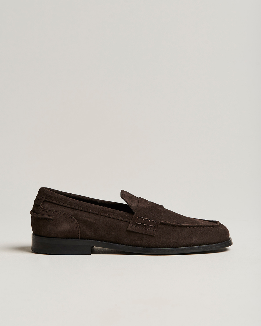 Heren | GANT Louon Suede Loafer Espresso | GANT | Louon Suede Loafer Espresso
