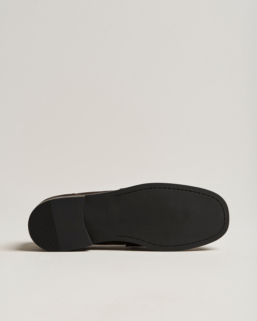 Heren | GANT Louon Suede Loafer Espresso | GANT | Louon Suede Loafer Espresso