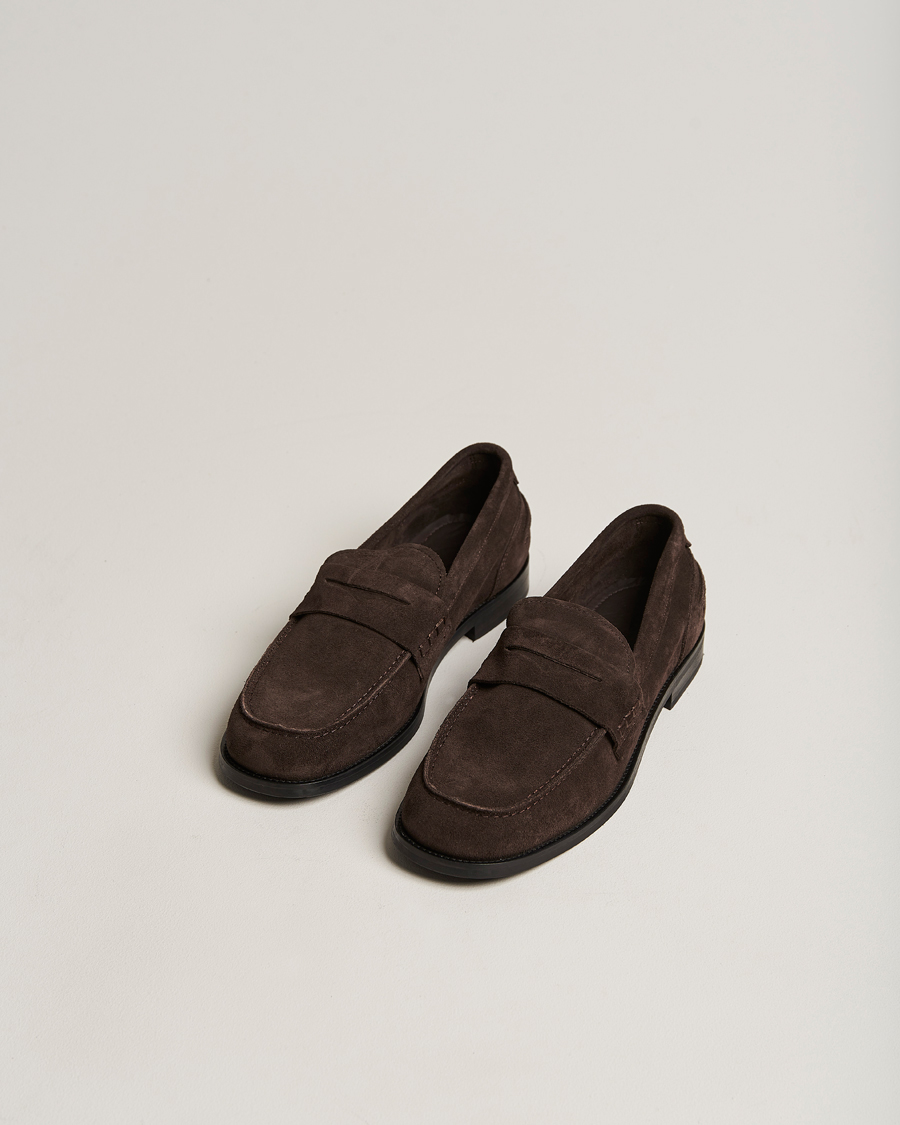Heren | GANT Louon Suede Loafer Espresso | GANT | Louon Suede Loafer Espresso
