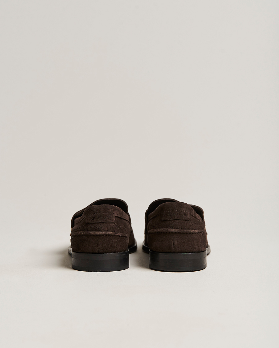 Heren | GANT Louon Suede Loafer Espresso | GANT | Louon Suede Loafer Espresso