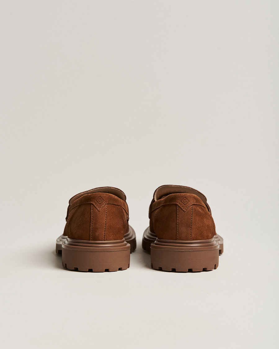 Heren | GANT Jackmote Suede Loafer Cognac | GANT | Jackmote Suede Loafer Cognac