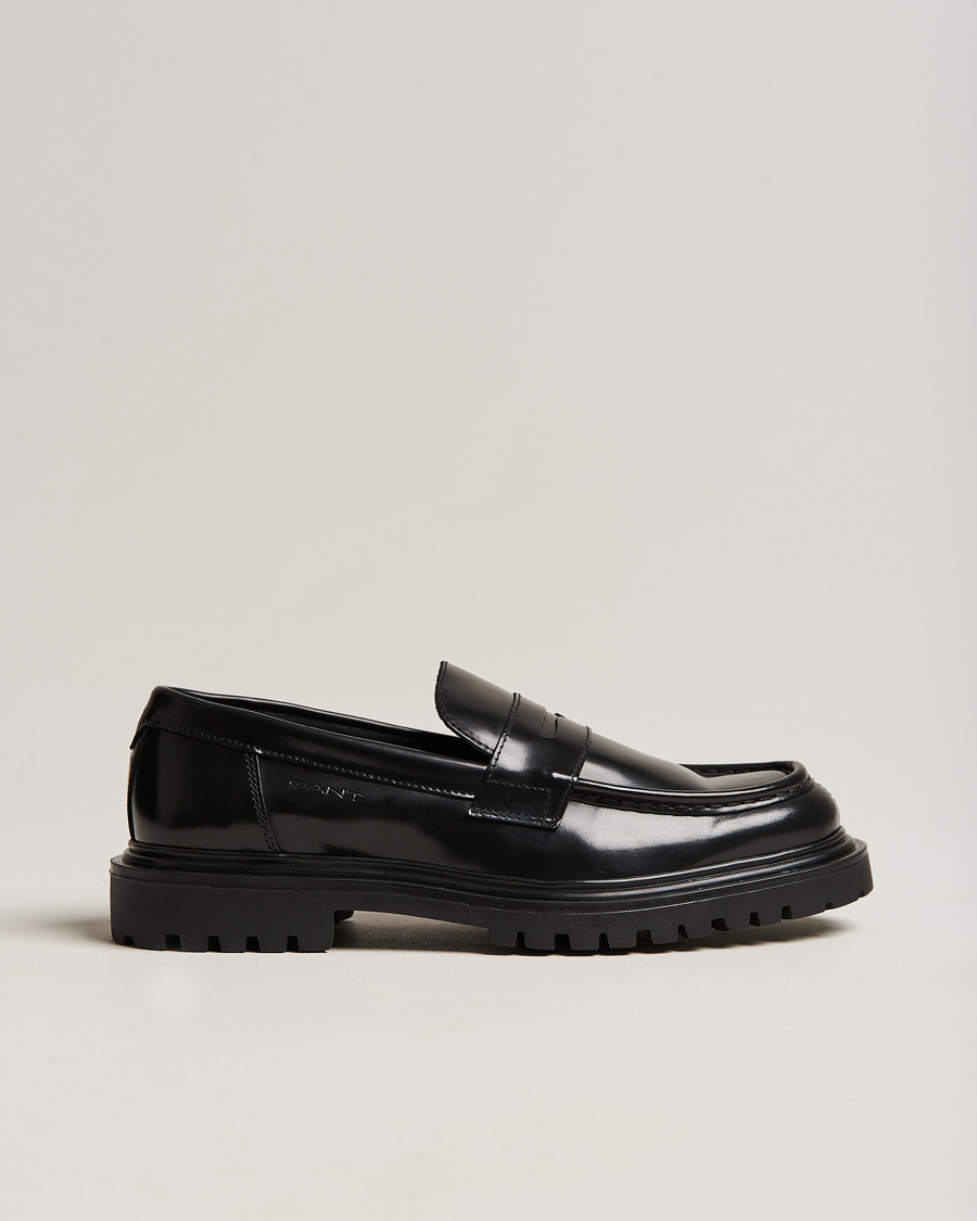 Heren | GANT Jackmote Leather Loafer Black | GANT | Jackmote Leather Loafer Black