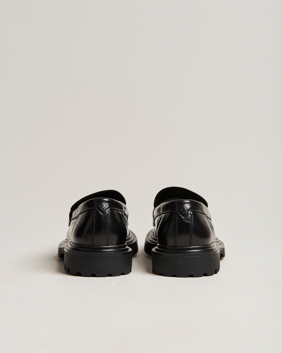 Heren | GANT Jackmote Leather Loafer Black | GANT | Jackmote Leather Loafer Black
