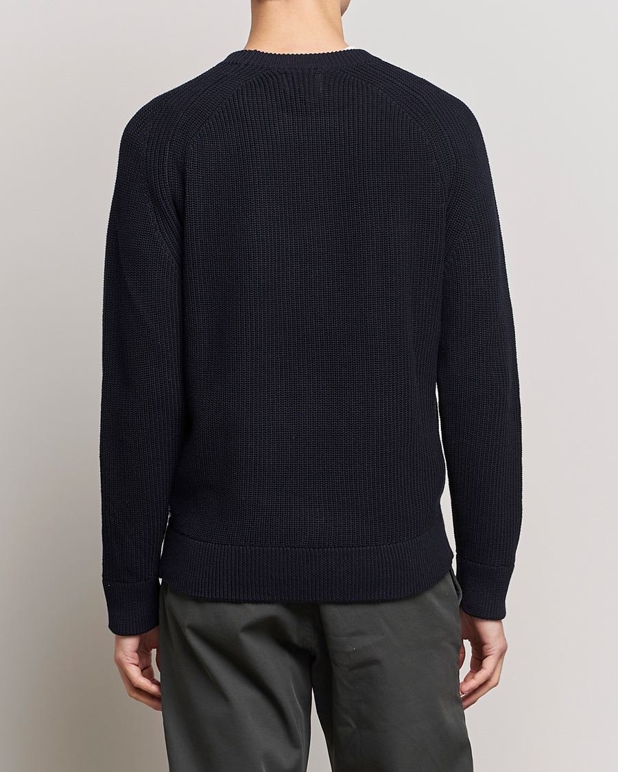 Heren | Truien | NN07 | Jacobo Organic Cotton Knitted Sweater Navy