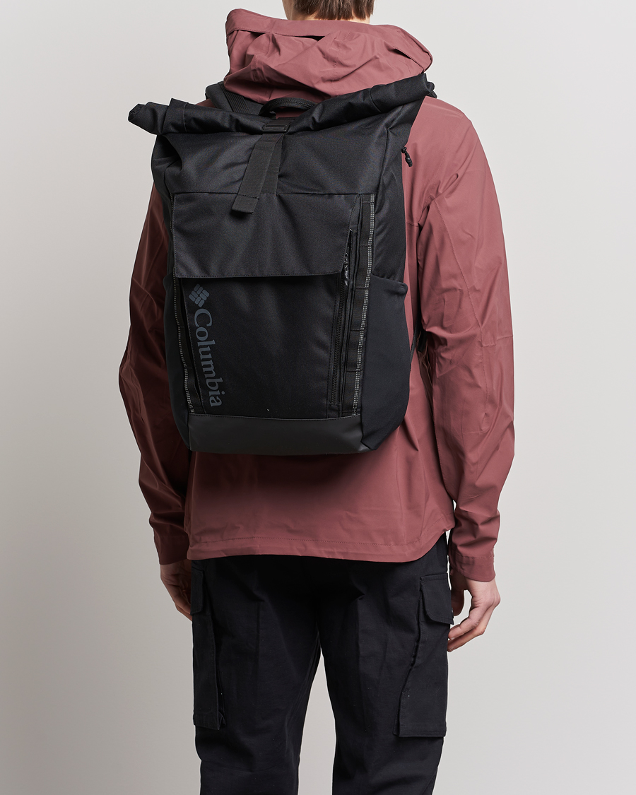 Heren | American Heritage | Columbia | Convey II 27L Rolltop Backpack Black