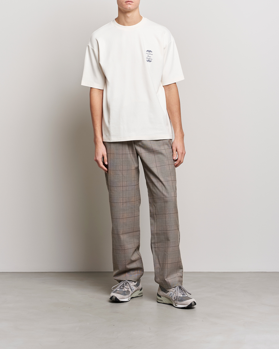 Heren | T-shirts | Drôle de Monsieur | Ornaments T-Shirt Off White