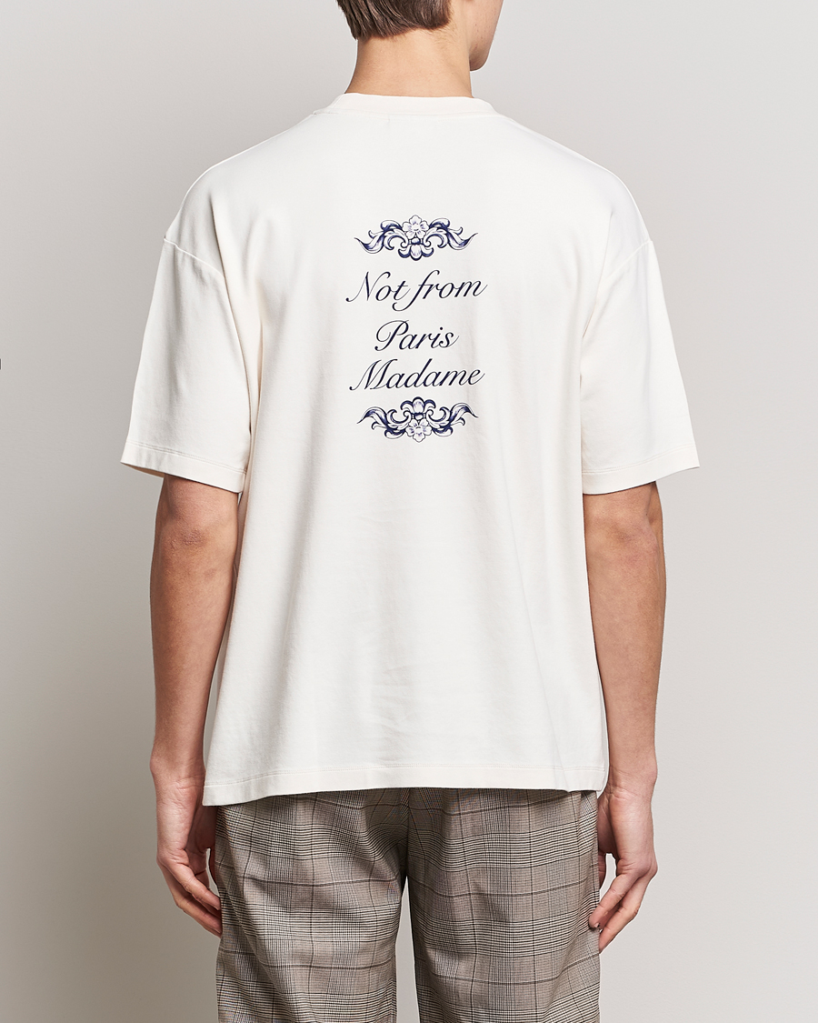 Heren | T-shirts | Drôle de Monsieur | Ornaments T-Shirt Off White