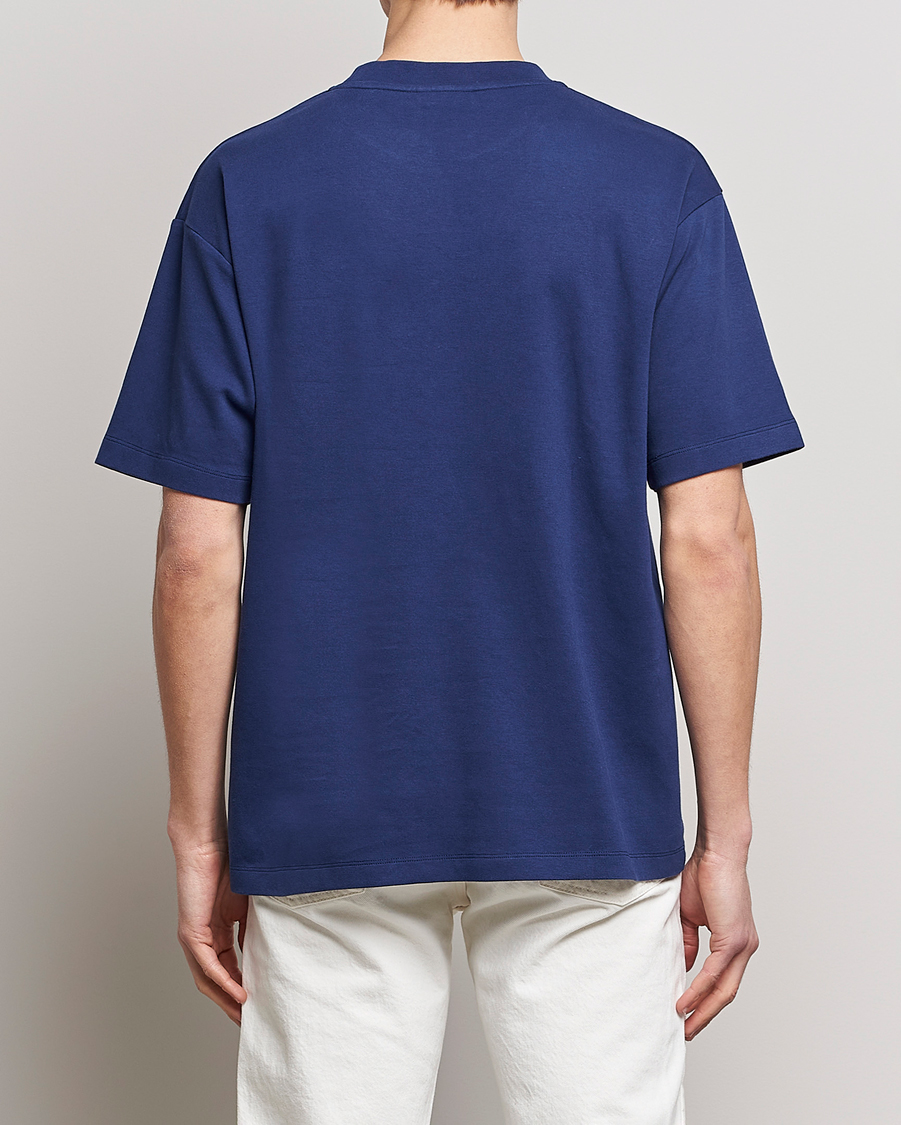 Heren | T-shirts | Drôle de Monsieur | Pot de Fleur T-Shirt Navy