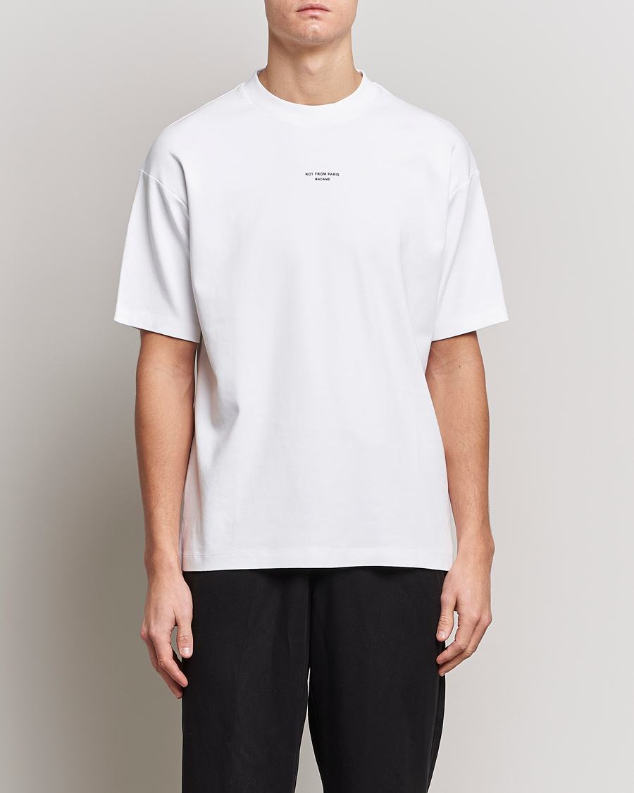 Heren | Afdelingen | Drôle de Monsieur | Classic NFPM T-Shirt White